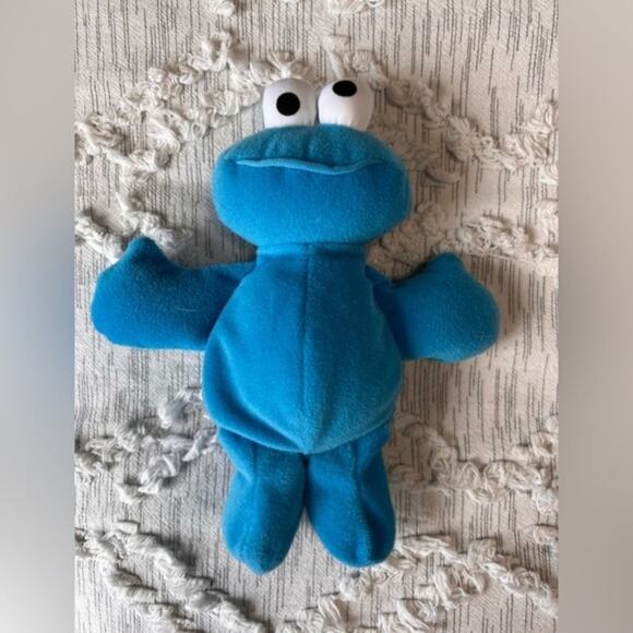 Vintage 1997‎ Sesame Street Beans Cookie Monster Plush - Picture 2 of 4